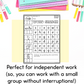 Find It! CVC Word Search | CVC Spelling and Reading for Prep/Kindergarten