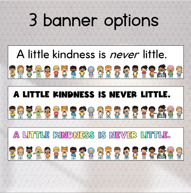 Kindness Bulletin Board Display | Acts of Kindness Posters