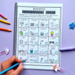 School Holiday Workbook for Prep/Kindergarten