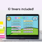 Visual Countdown Timers PowerPoint | Digital Classroom Timers