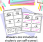 Match It! Prep/Kindergarten Digraph and Double Consonant Worksheets | Sentences and Picture Matching Activities