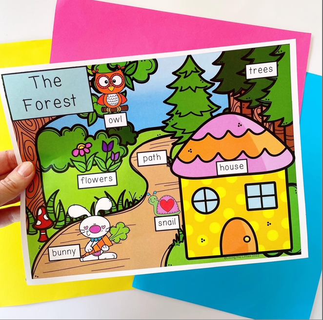 Kindergarten Writing Tools Bundle | Bump It Up Wall | Word Banks | Sentence Starters