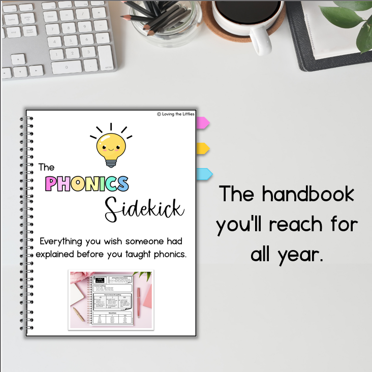The Phonics Sidekick | Australian Phonics Reference Handbook | Foundation–Year 2