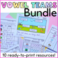 Vowel Team Bundle | Long Vowel Phonics Activities for Kindergarten